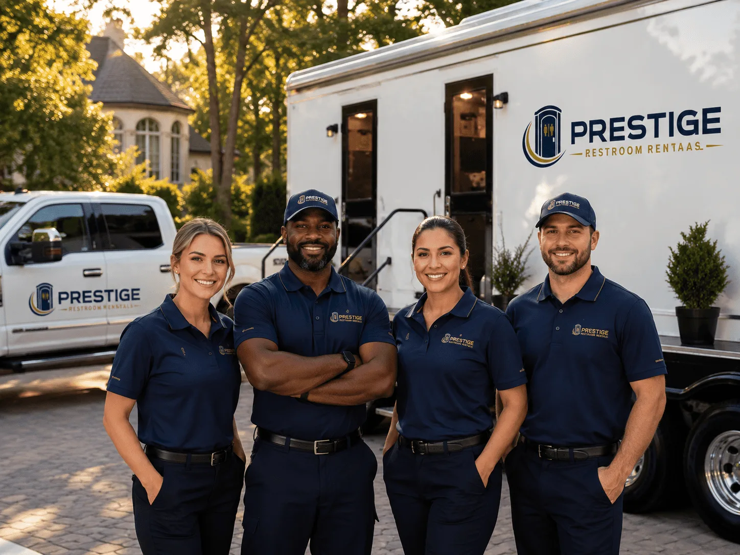 Trusted Luxury Portable Restrooms company in Lansing, IL
